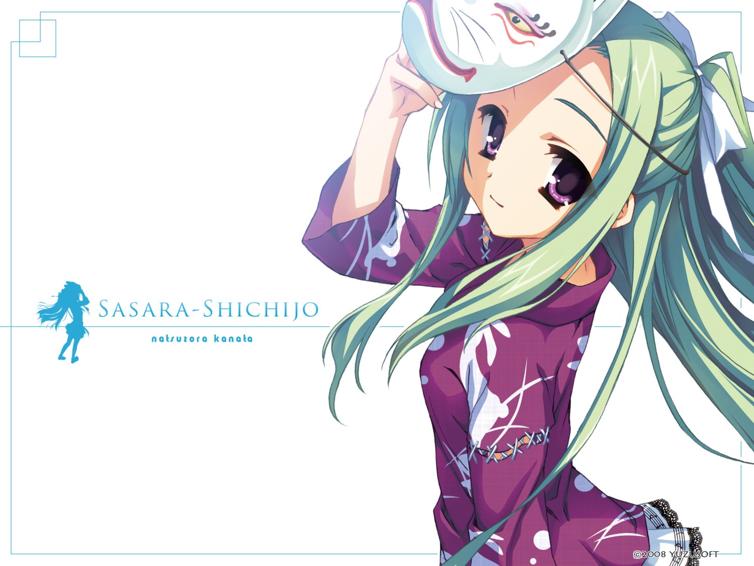 lolita_fashion, muririn, natsuzora_kanata, shichijou_sasara, wa_lolita, wallpaper, yuzu-soft
