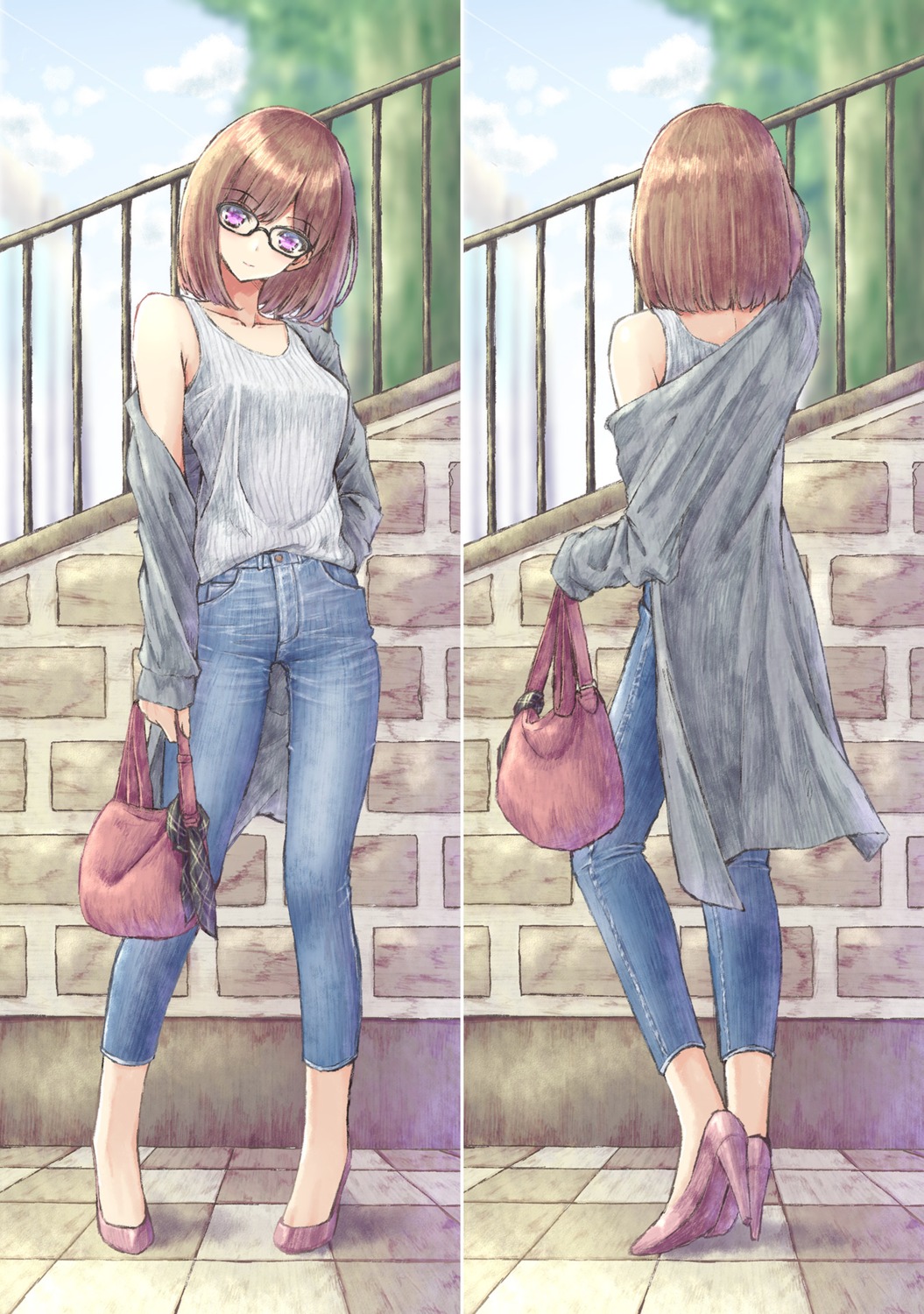 aramachi, heels, megane