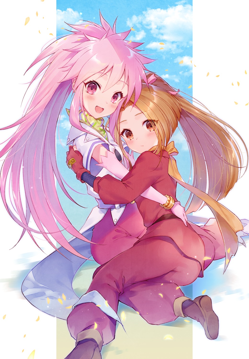 arche_klein, ass, bini, suzu_fujibayashi, tales_of, tales_of_phantasia, yuri