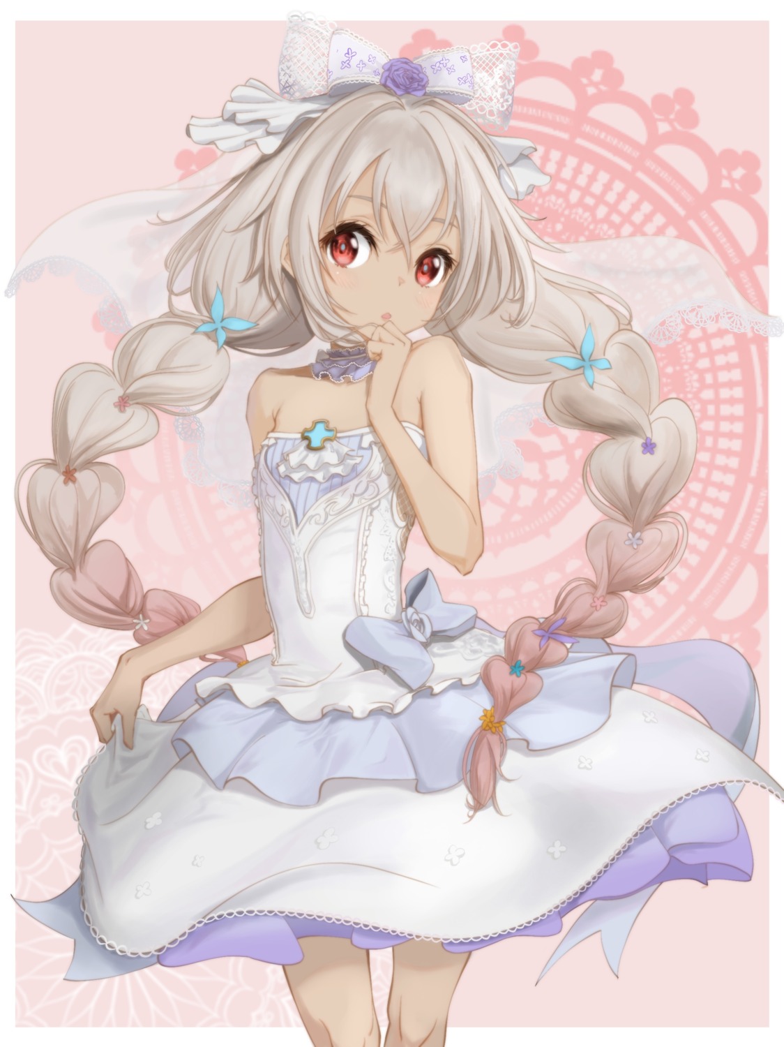 dress, mireille_lerner, shironeko_project, skirt_lift, yyano4691