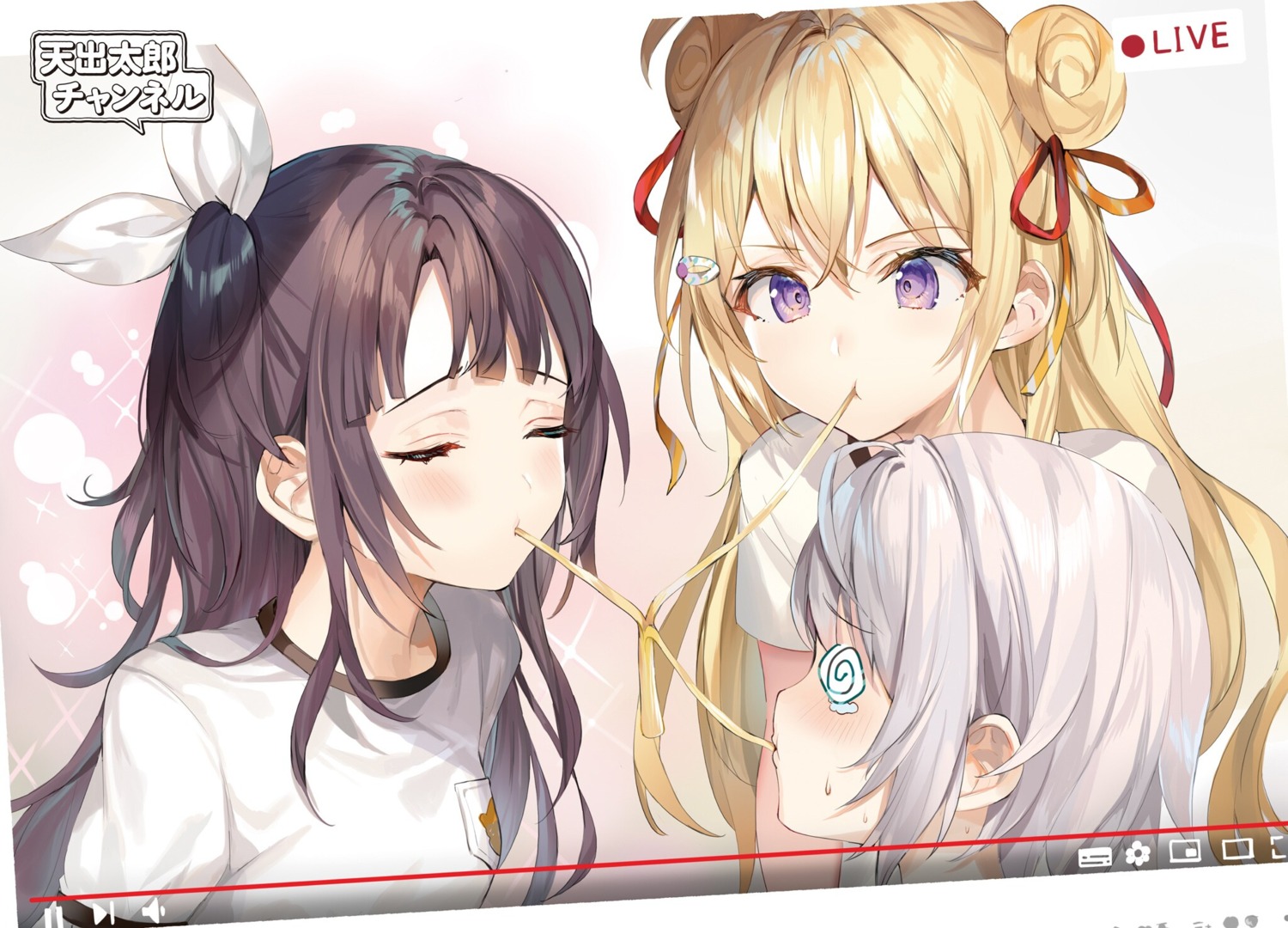 momoko_(momopoco), oshiego_ni_kyouhaku_sareru_no_wa_hanzai_desu_ka?, tsutsukakushi_seika, uzurano_toe, yayaya_yaya