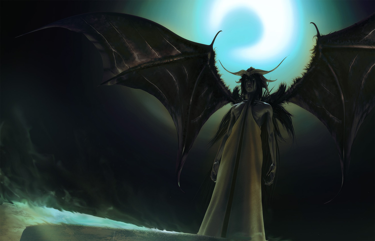 bleach, male, tagme, ulquiorra_schiffer, wings
