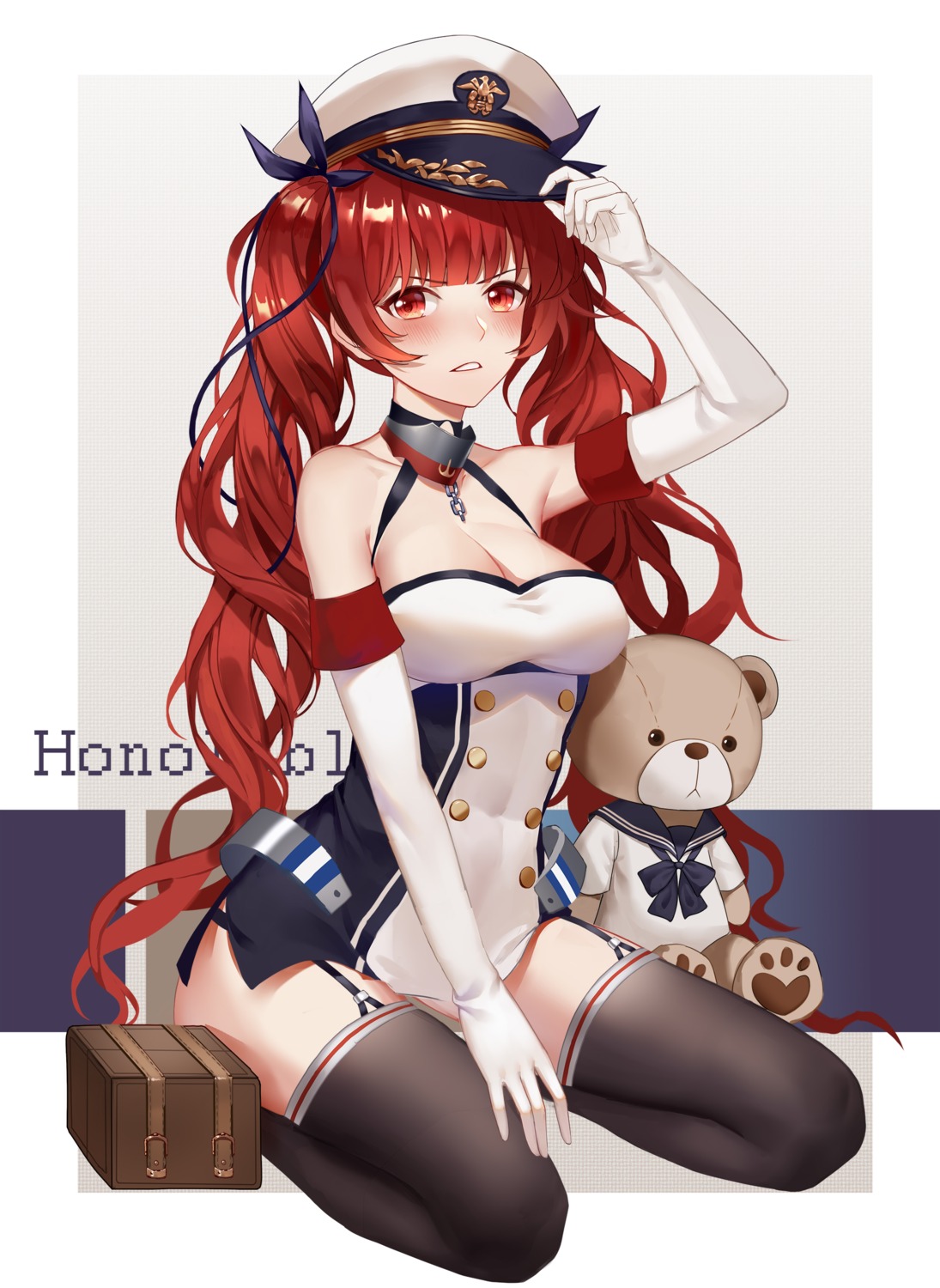 azur_lane, honolulu_(azur_lane), lingye_mikazuki, stockings, thighhighs, uniform