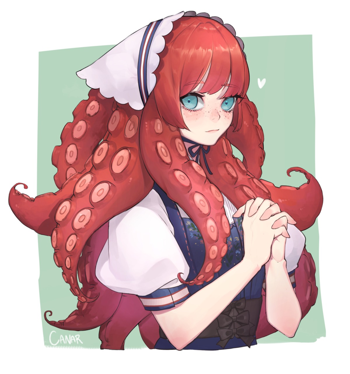 canar, monster_girl, tentacles