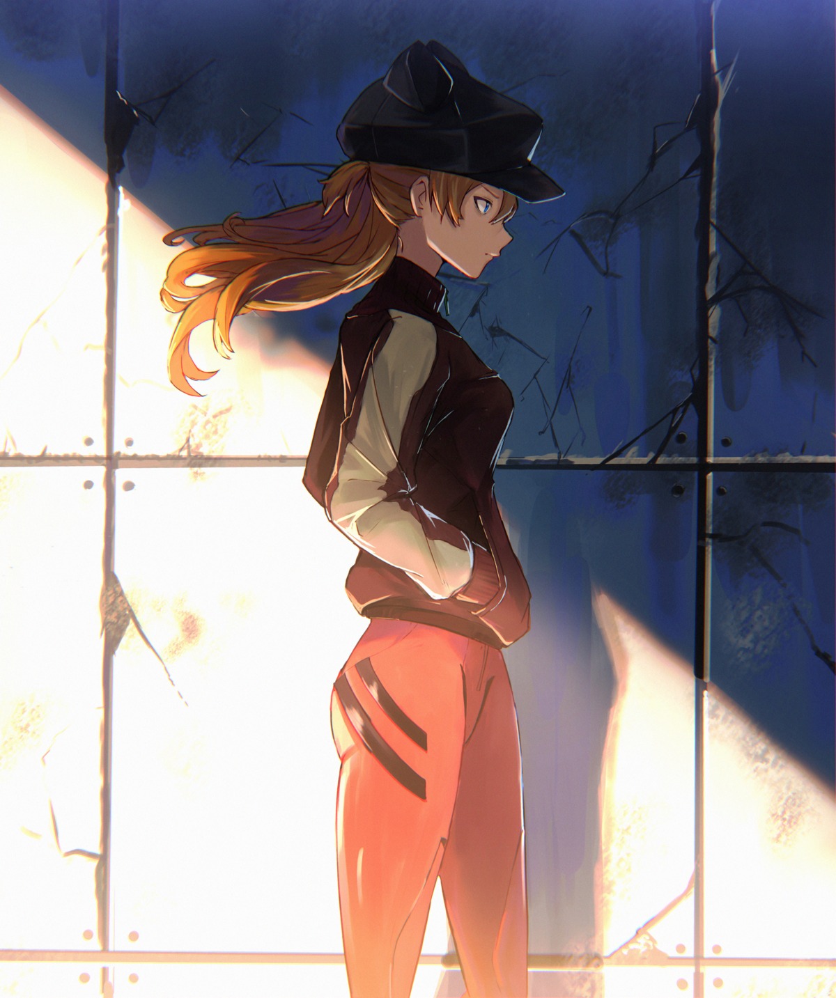 bodysuit, dejio, gym_uniform, neon_genesis_evangelion, souryuu_asuka_langley