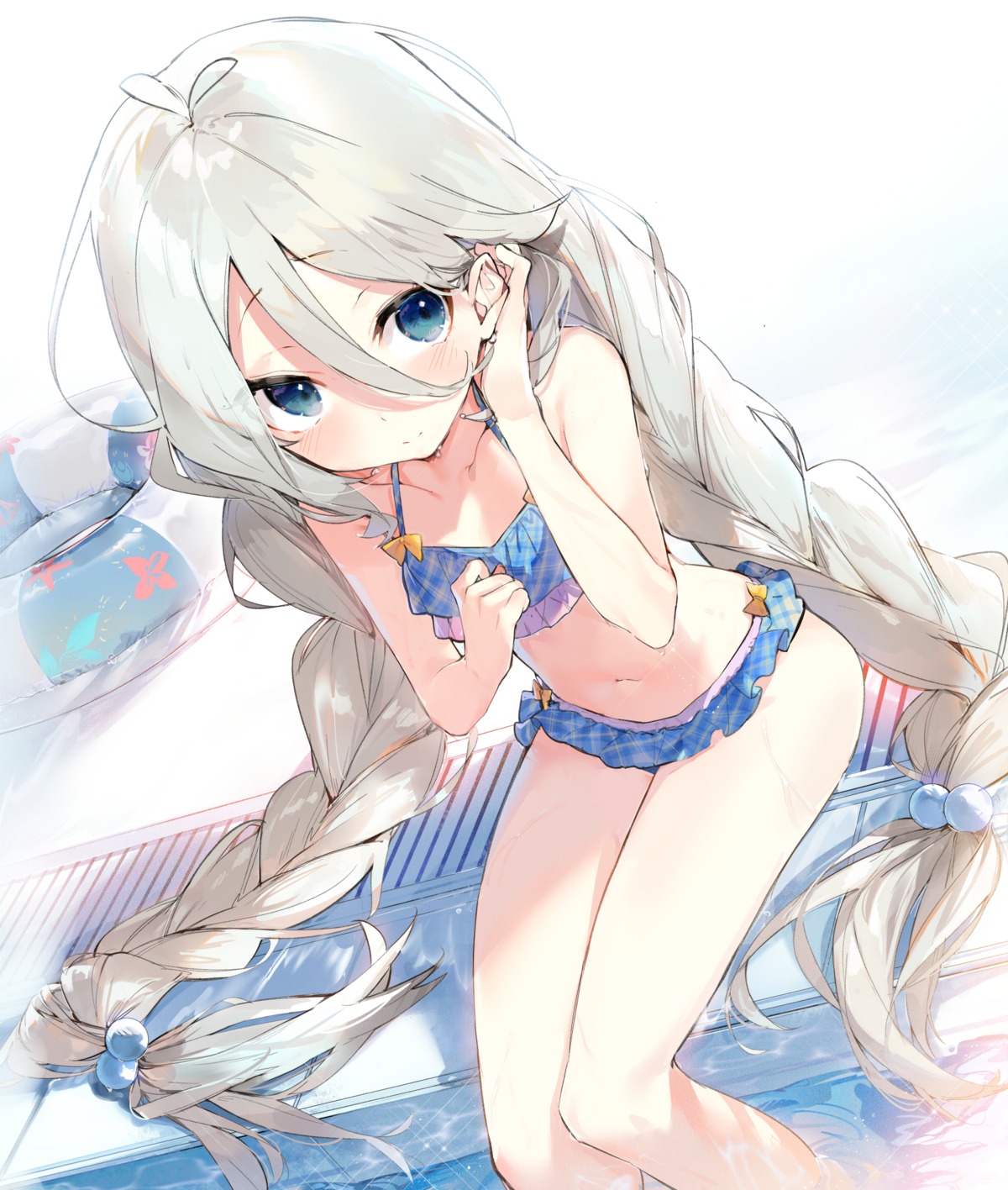 aida_(chinhung0612), bikini, kokkoro, natsume_kokoro, princess_connect!, princess_connect!_re:dive, swimsuits, wet