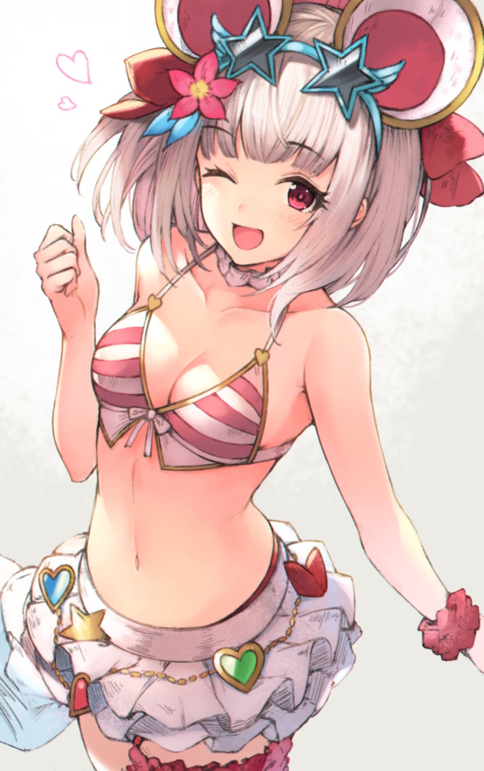 animal_ears, bikini_top, garter, granblue_fantasy, koretsuki_azuma, swimsuits, vikala_(granblue_fantasy)