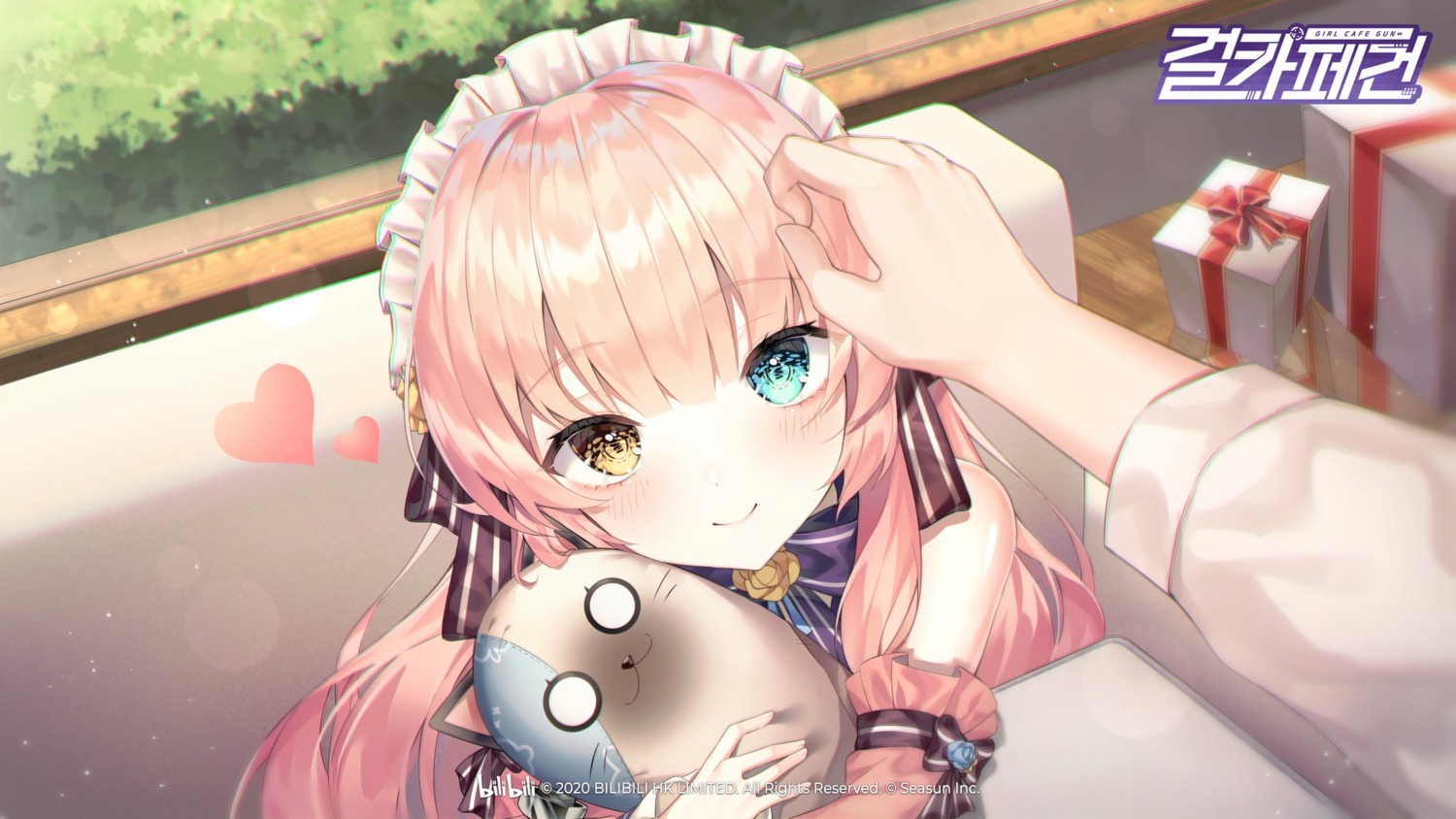 eksistere_kyrenia, girl_cafe_gun, girl_cafe_gun_ii, heterochromia, hinaki