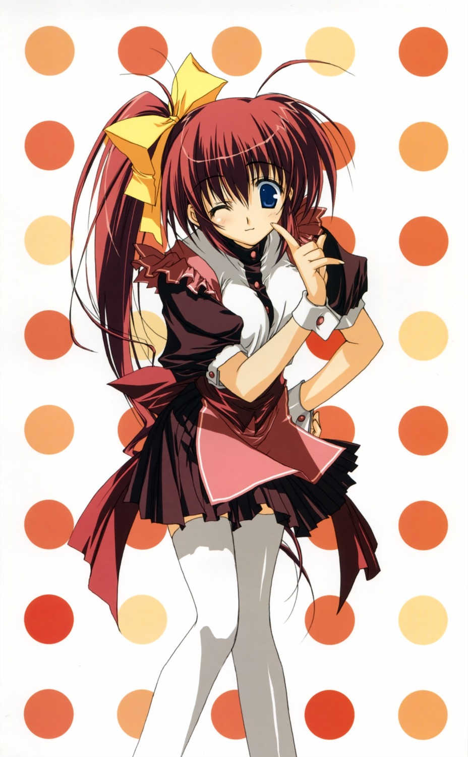 comic_party, mitsumi_misato, takase_mizuki, thighhighs