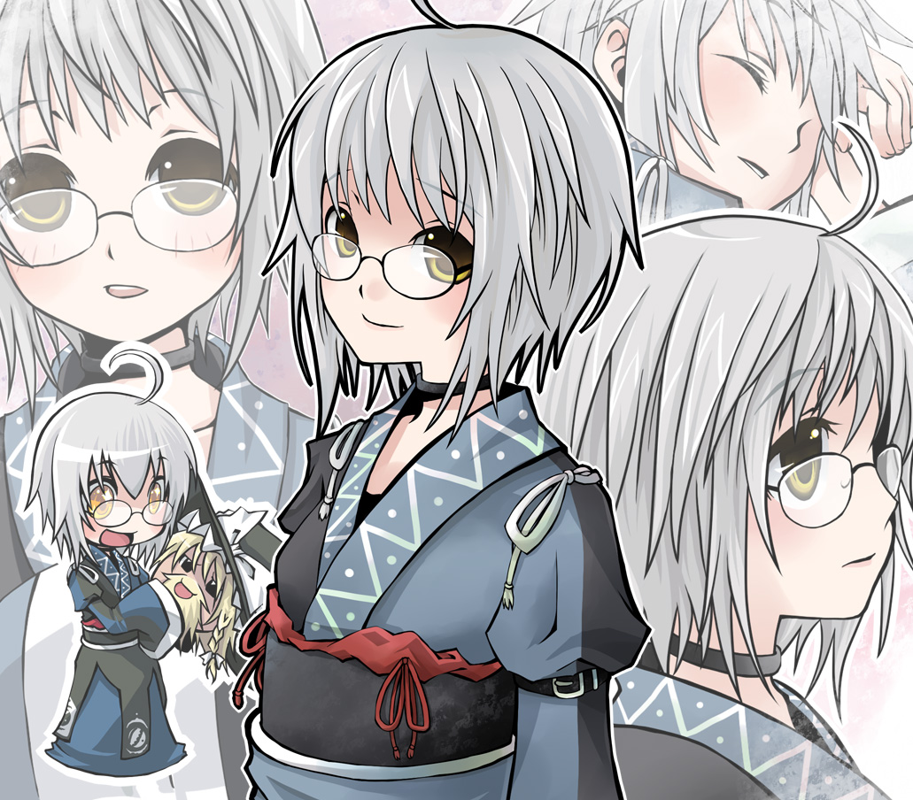 kintaro, kirisame_marisa, morichika_rinnosuke, touhou, yukkuri_shiteitte_ne