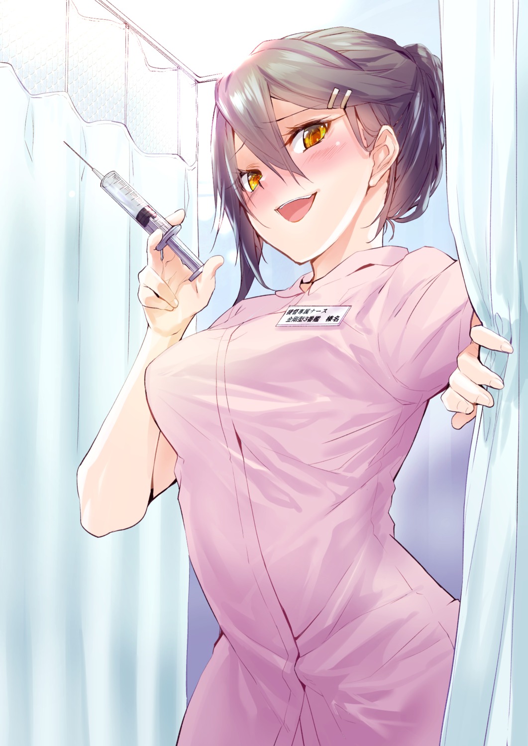 haruna_(kancolle), hazuki_touya, kantai_collection, nurse