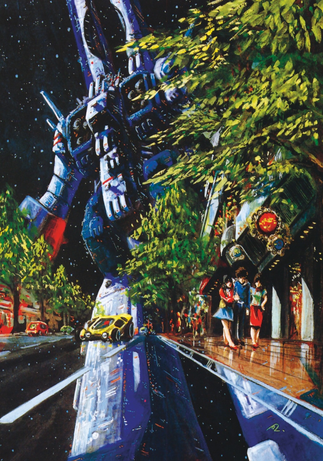 hayase_misa, ichijyo_hikaru, lynn_minmay, macross, mecha, tagme, the_super_dimension_fortress_macross