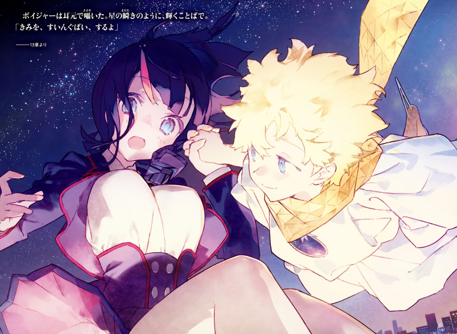 fate/requiem, noco, utsumi_erice, voyager_(fate)