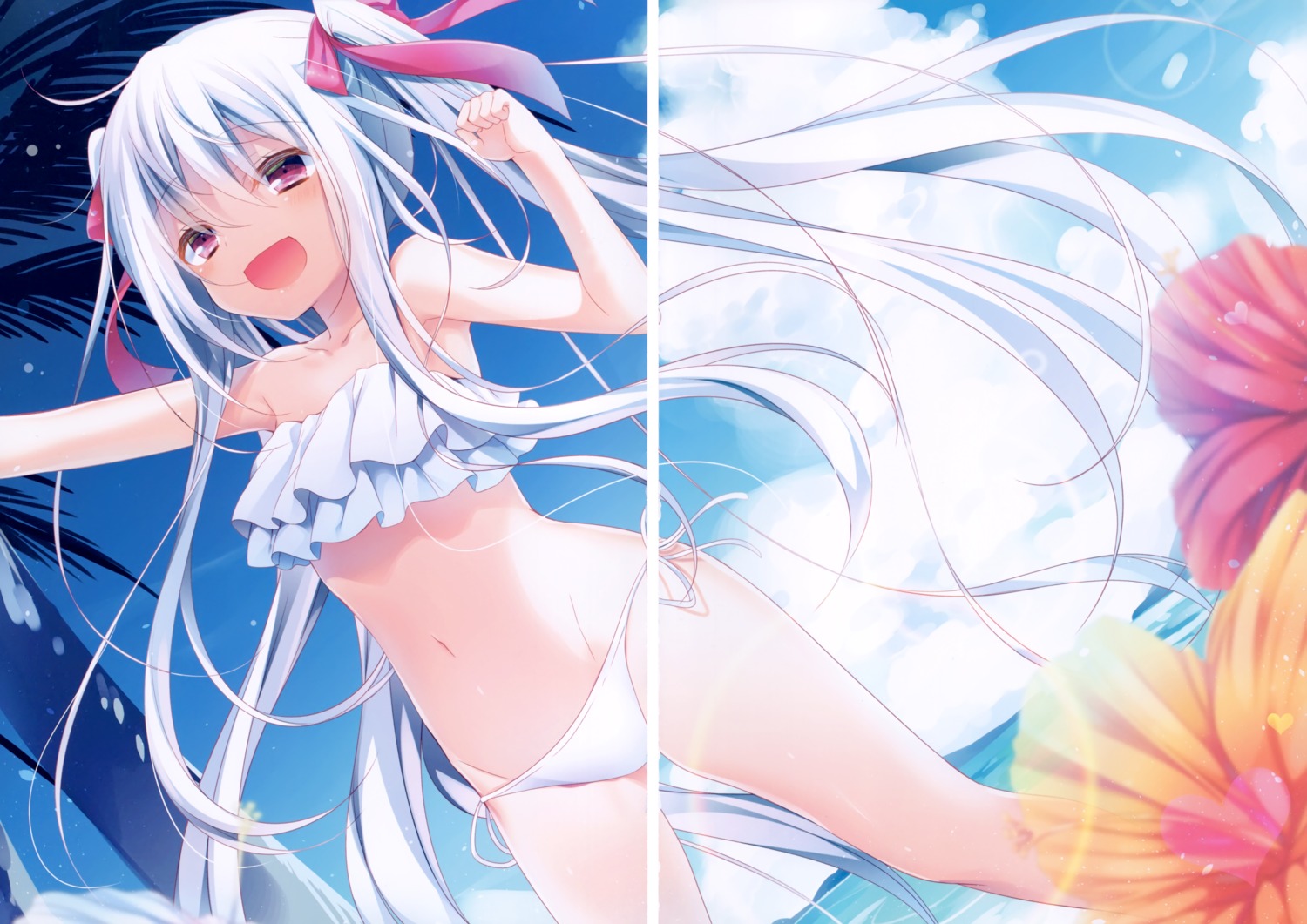 bikini, crease, komeshiro_kasu, swimsuits, yobi_gakka