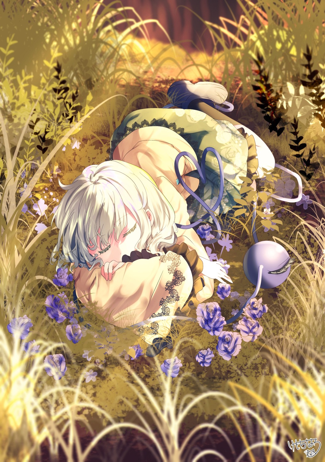 kemo_chiharu, komeiji_koishi, touhou