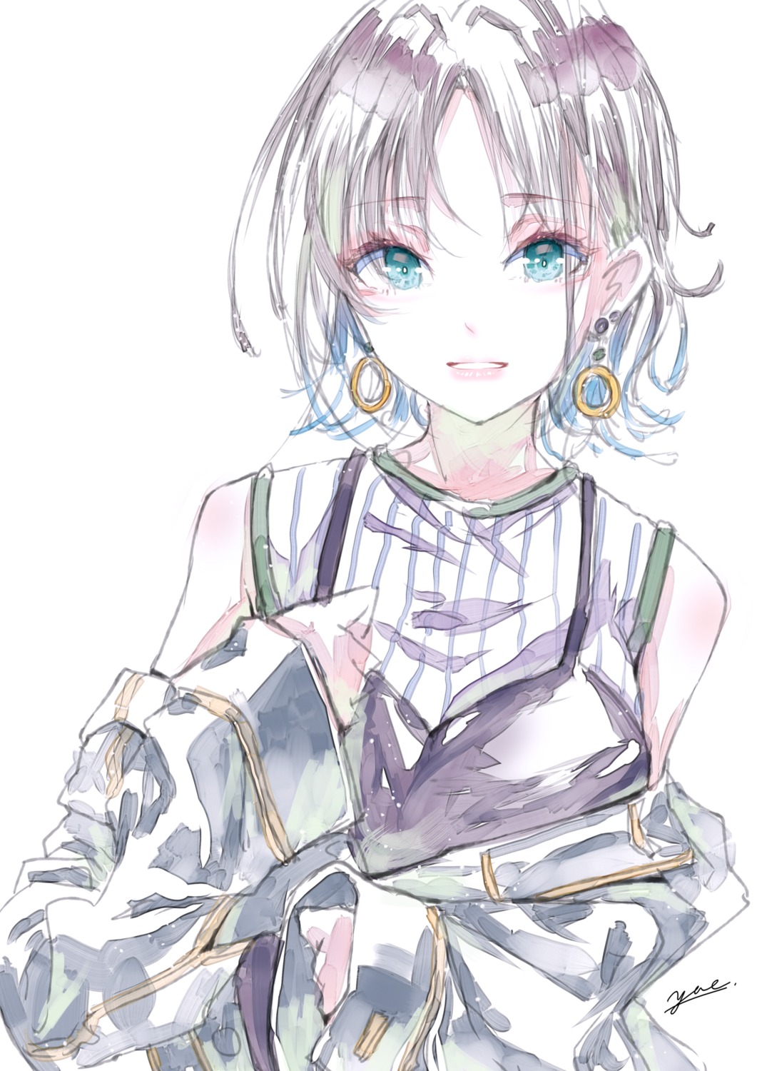 asakura_tooru, sketch, the_idolm@ster, the_idolm@ster_shiny_colors, yae_(mono110)
