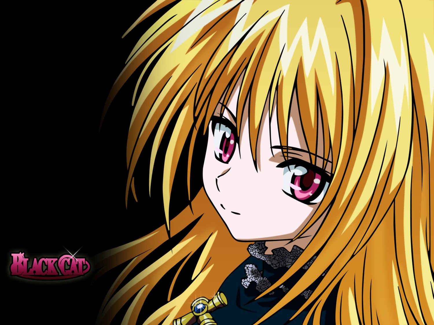 black_cat, eve, vector_trace, wallpaper