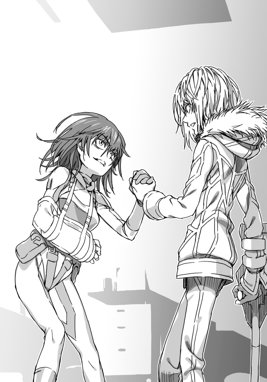 accelerator, bodysuit, misaka_worst, monochrome, tagme, toaru_majutsu_no_index