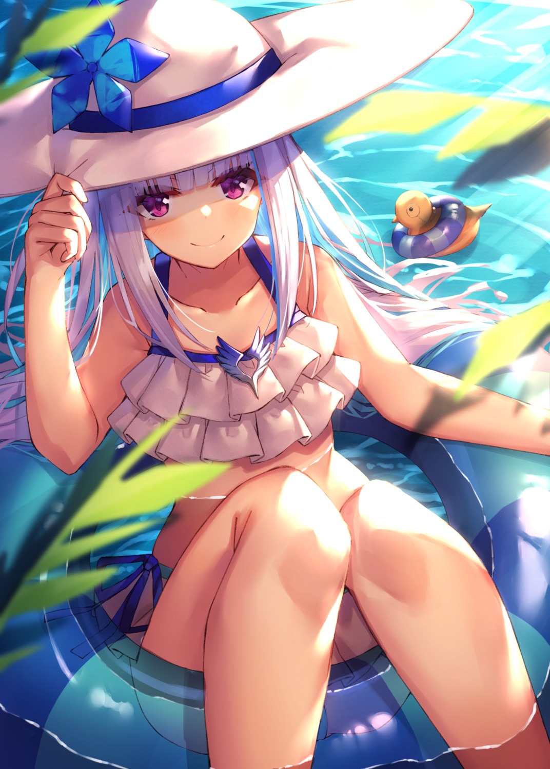 bikini, lize_helesta, nijisanji, swimsuits, wet, yuuki_nao_(pixiv10696483)