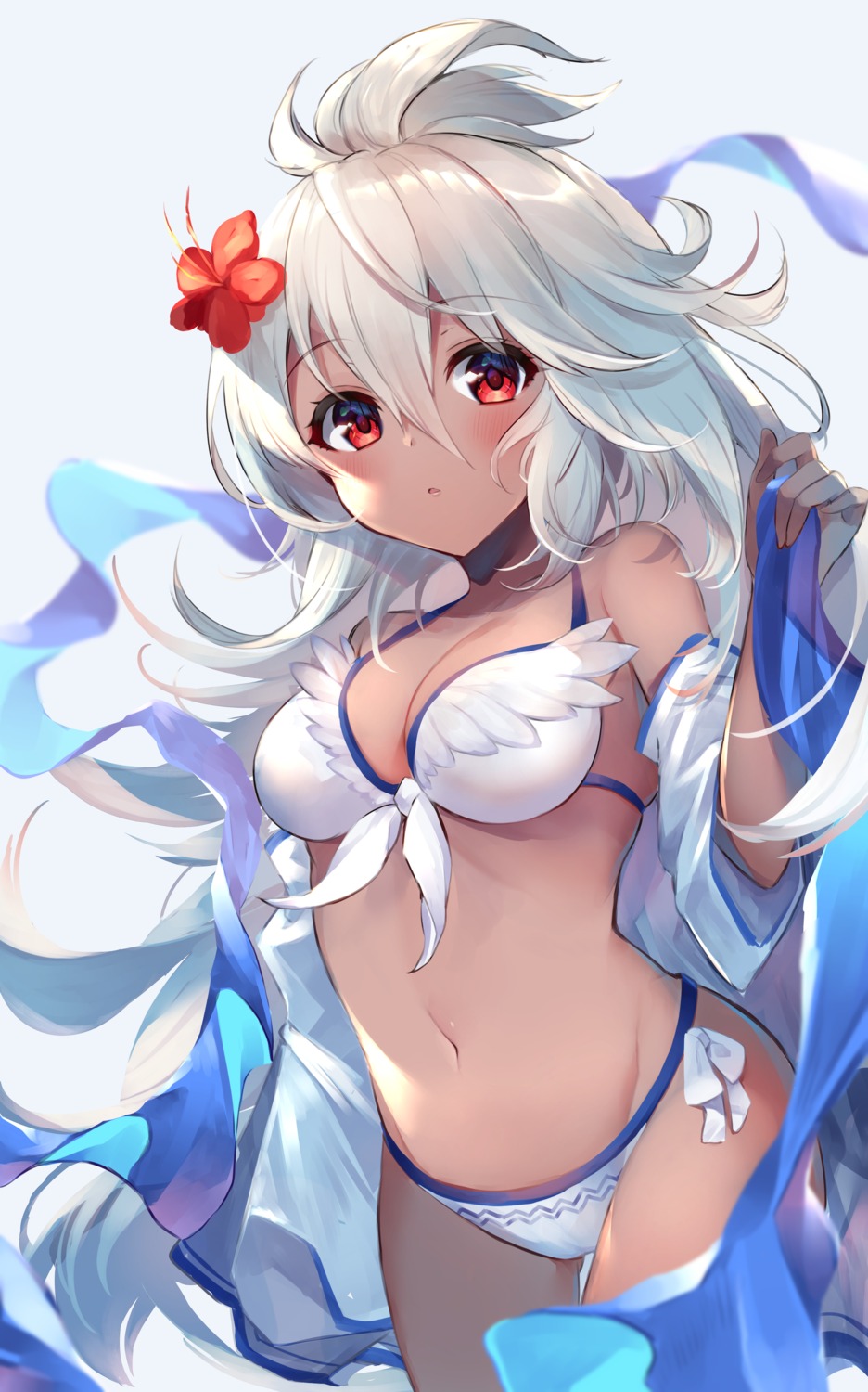 40_(0f0urw), bikini, cameltoe, cleavage, granblue_fantasy, swimsuits, zooey_(granblue_fantasy)