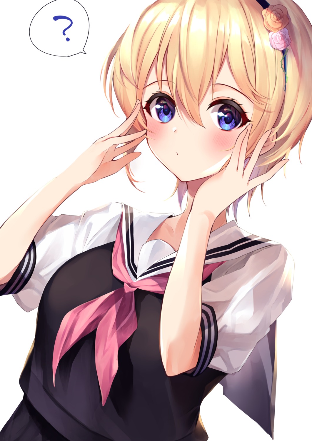 40_(0f0urw), europa_(granblue_fantasy), granblue_fantasy, seifuku, sweater