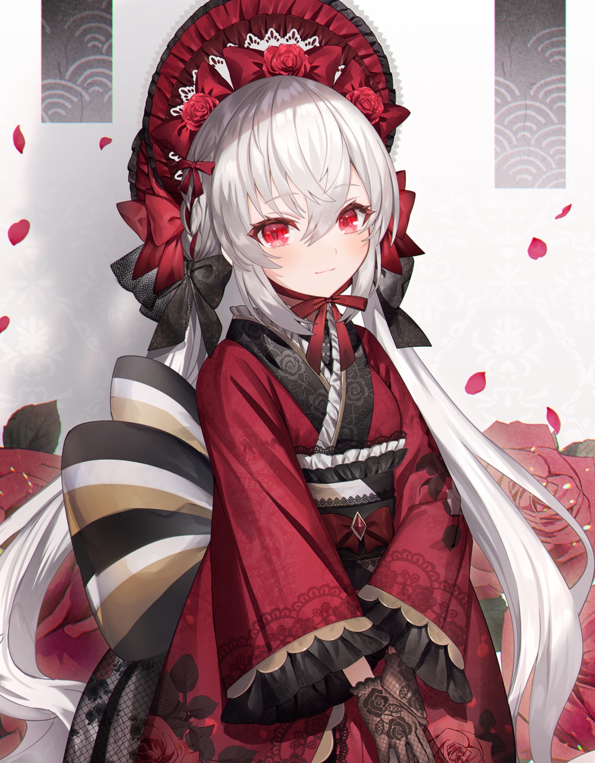 abandon_ranka, fishnets, kimono, lolita_fashion, wa_lolita