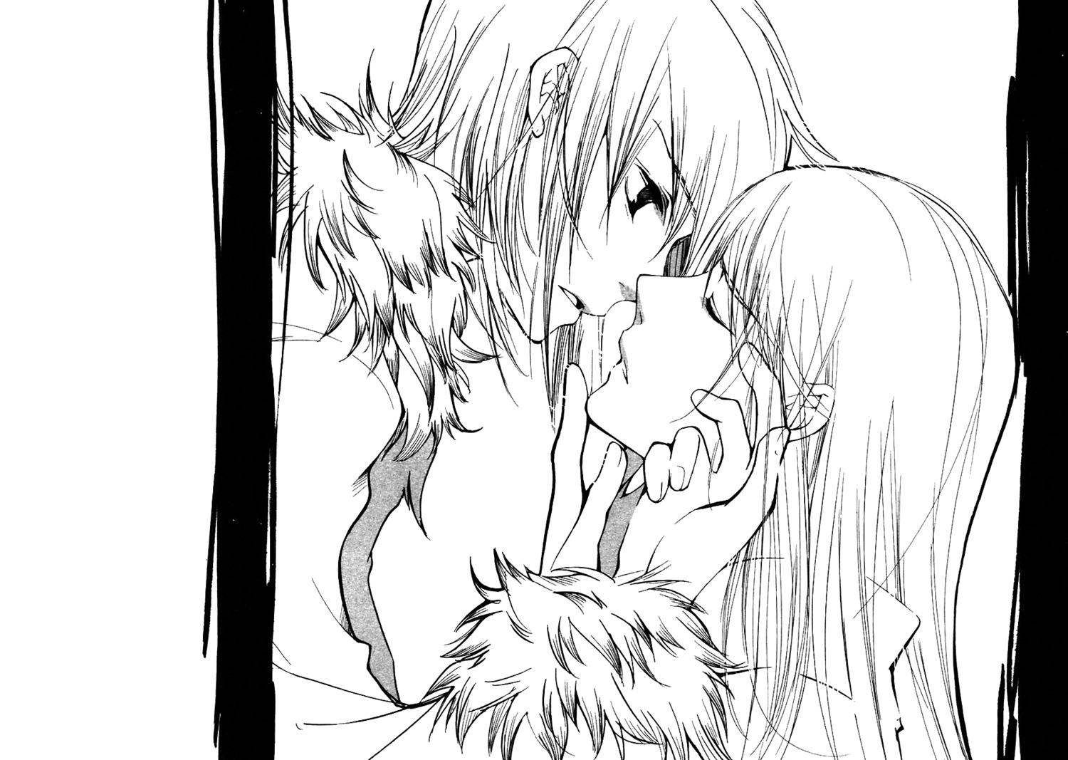 agatsuma_soubi, aoyagi_ritsuka, kouga_yun, loveless, male, monochrome