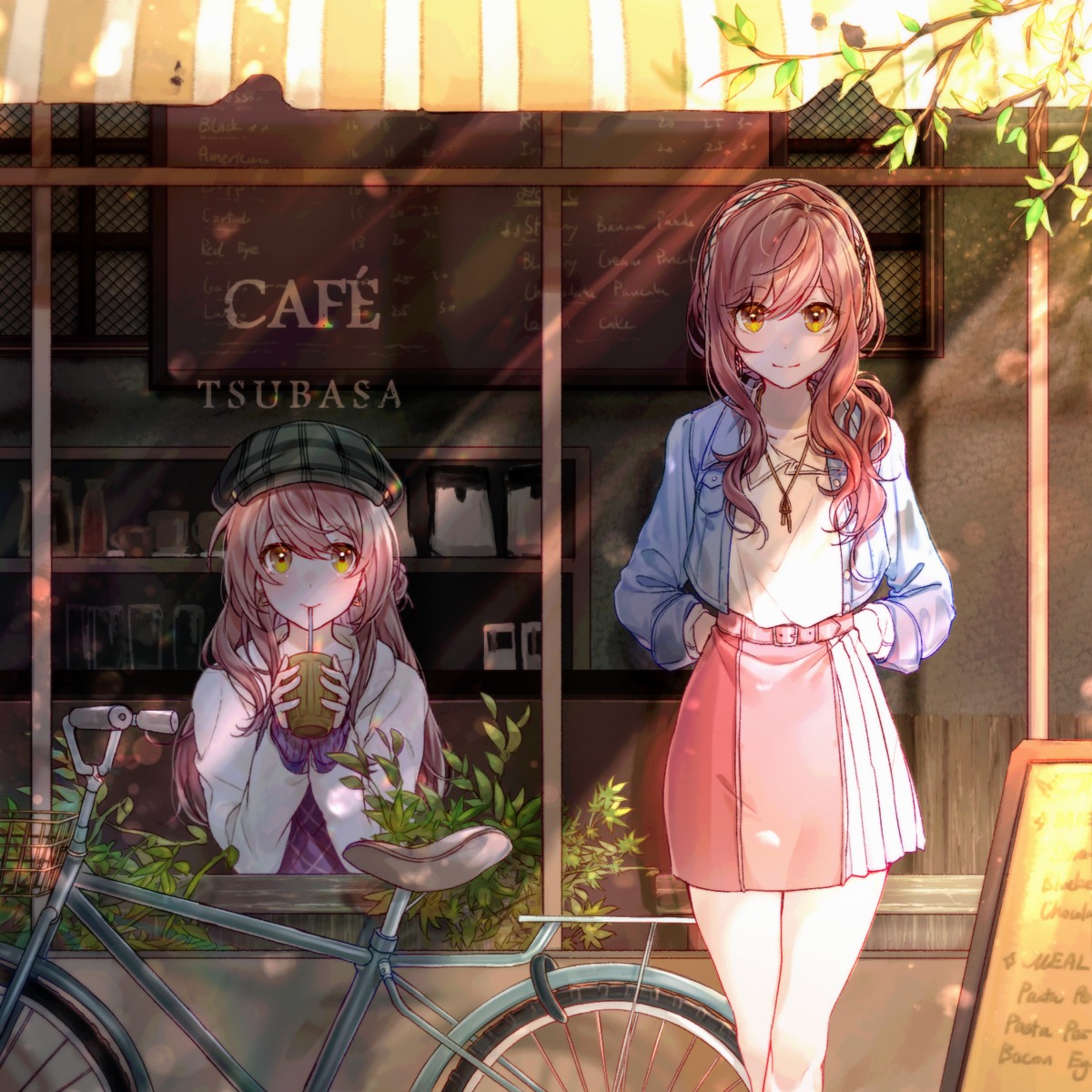 oosaki_amana, oosaki_tenka, rain_(regen), sweater, the_idolm@ster, the_idolm@ster_shiny_colors