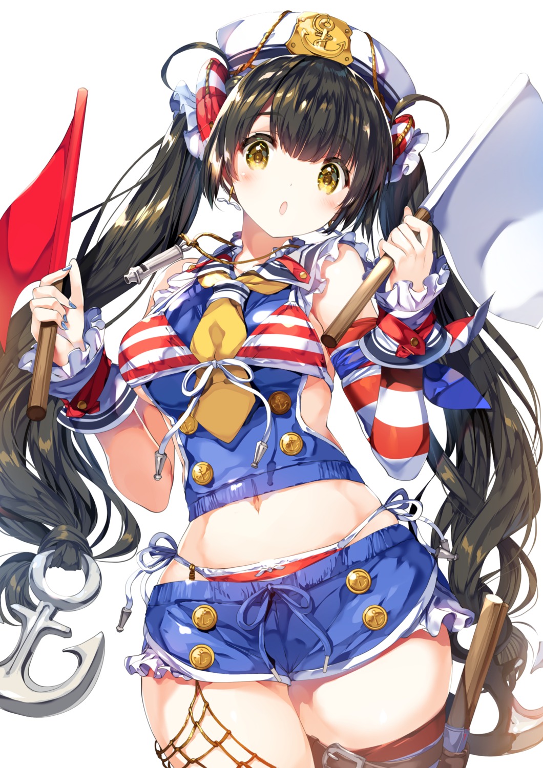 bikini, shimesaba_kohada, swimsuits, thighhighs