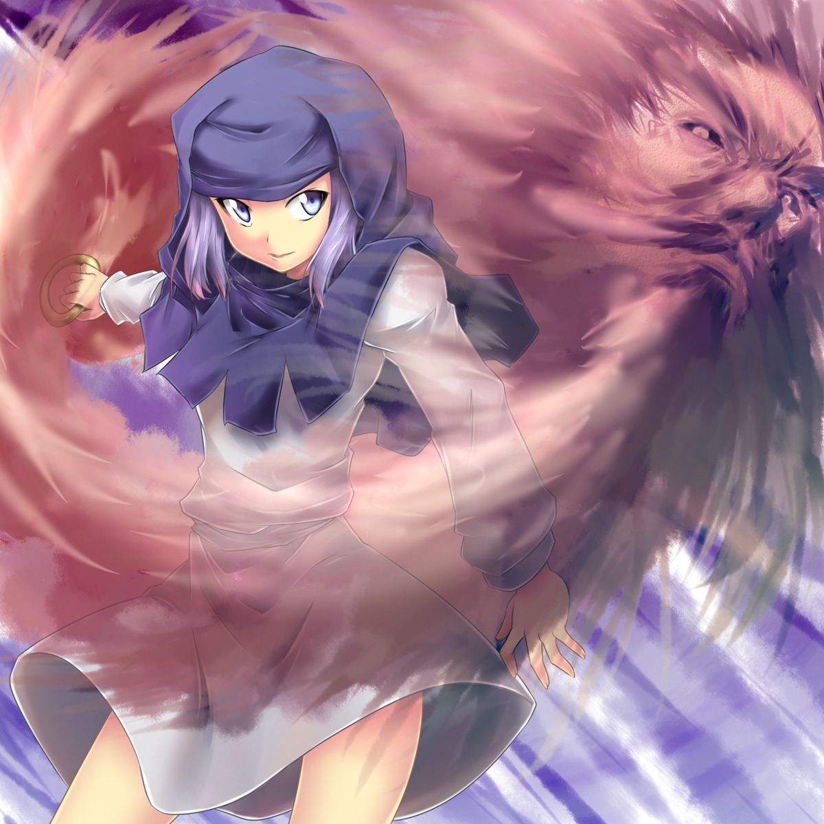 hazumi_otoya, kumoi_ichirin, touhou, unzan