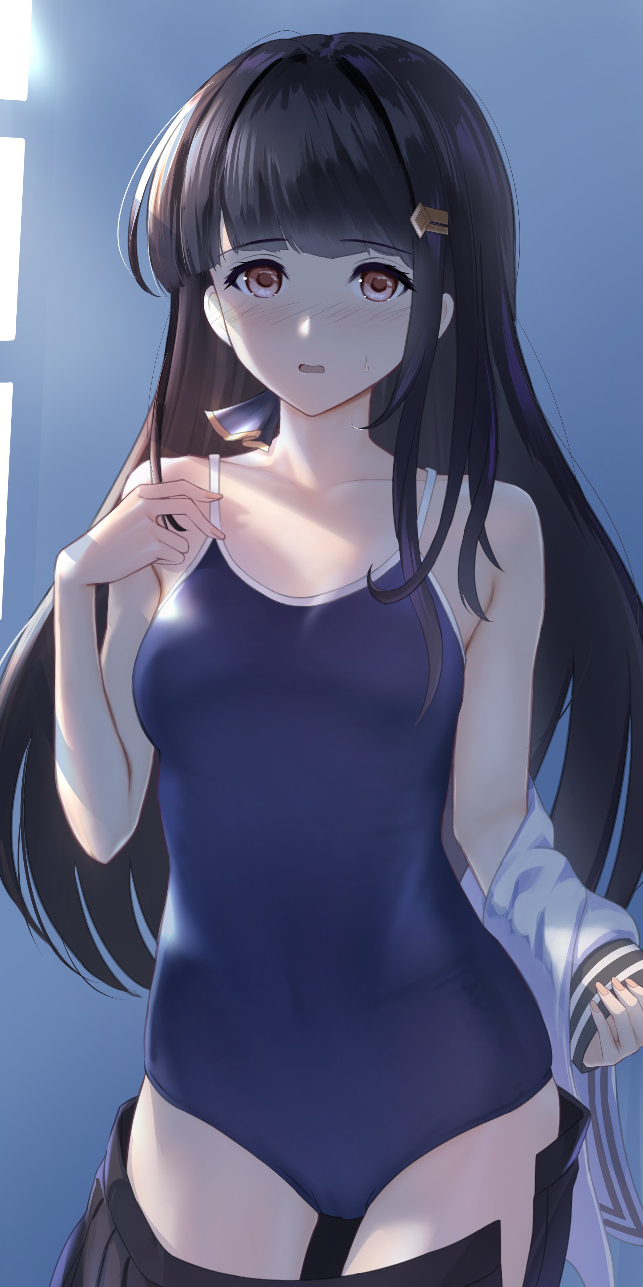 aiu_eo, granblue_fantasy, school_swimsuit, seifuku, swimsuits