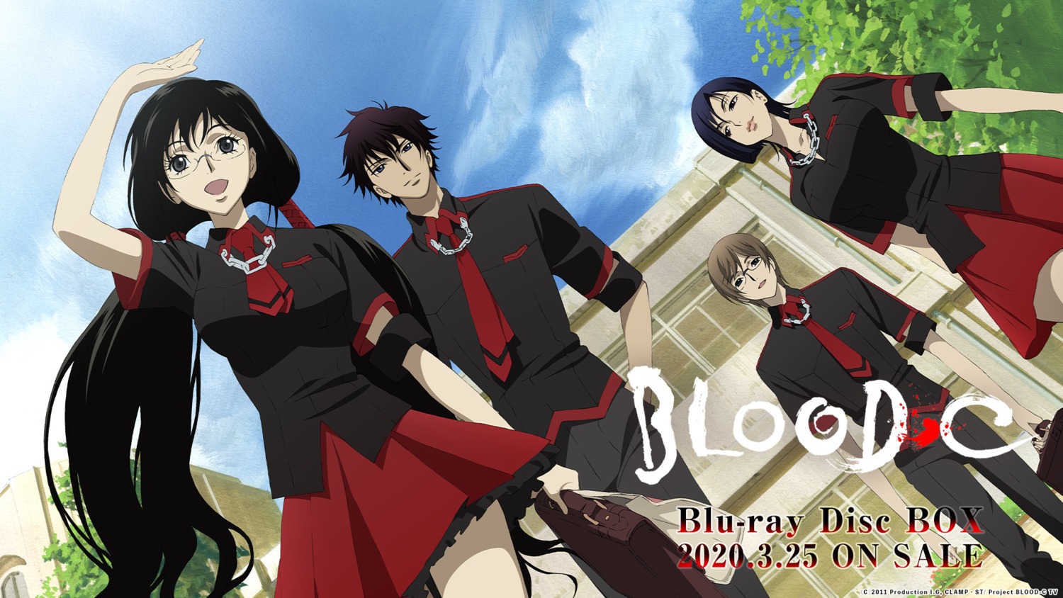amino_yuuka, blood-c, blood_the_last_vampire, ishikawa_mariko, kisaragi_saya, kisaragi_tadayoshi, megane, motoe_nene