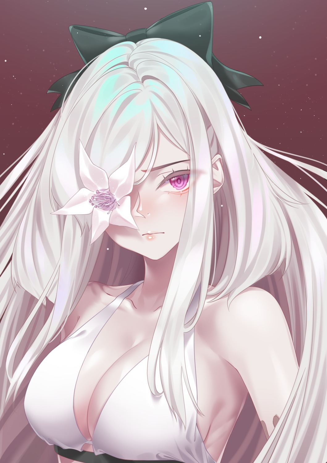 cleavage, drakengard, llecrepyh, no_bra, zero_(drakengard)