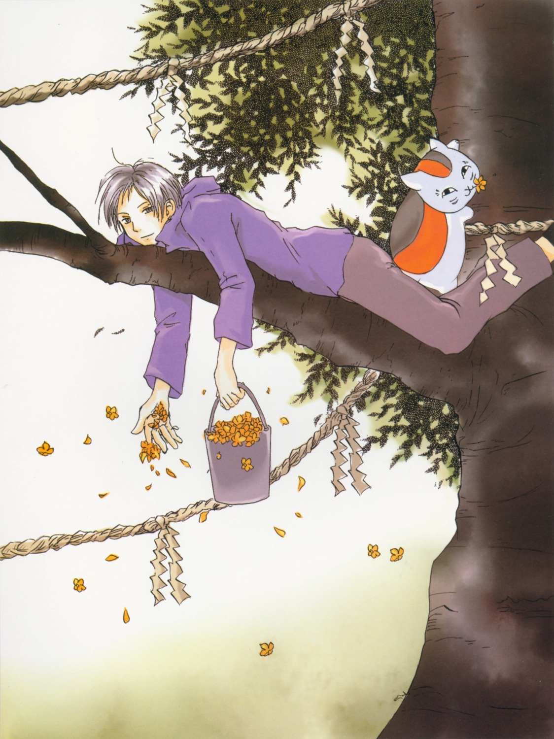male, midorikawa_yuki, natsume_takashi, natsume_yuujinchou, neko, nyanko