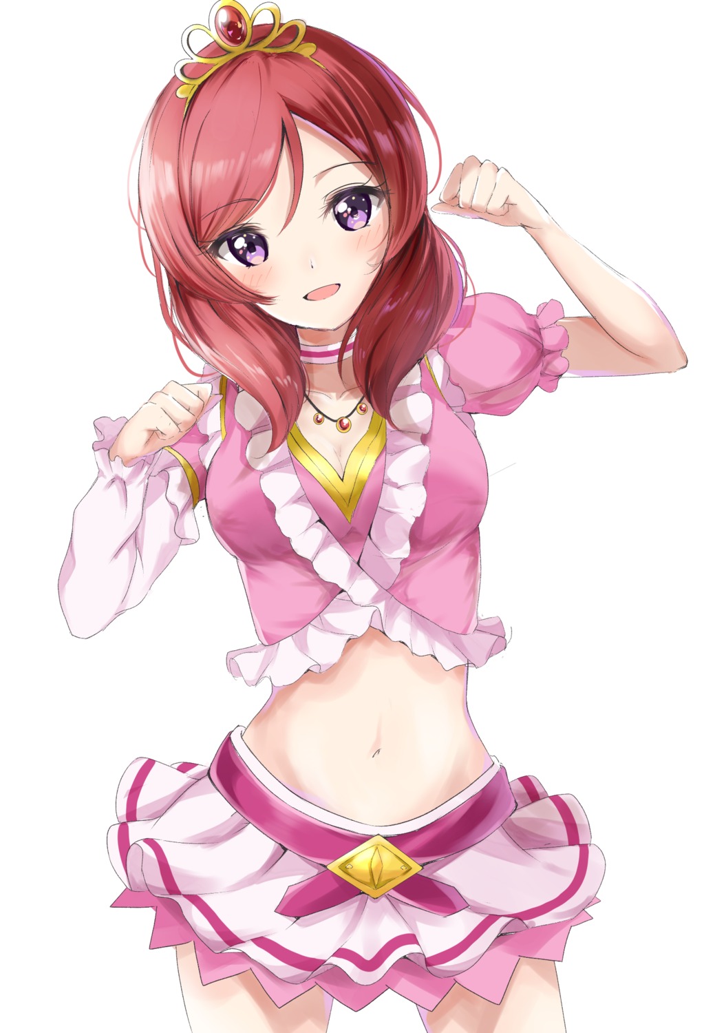 cleavage, love_live!, love_live!_(series), nishikino_maki, sin_(sin52y)