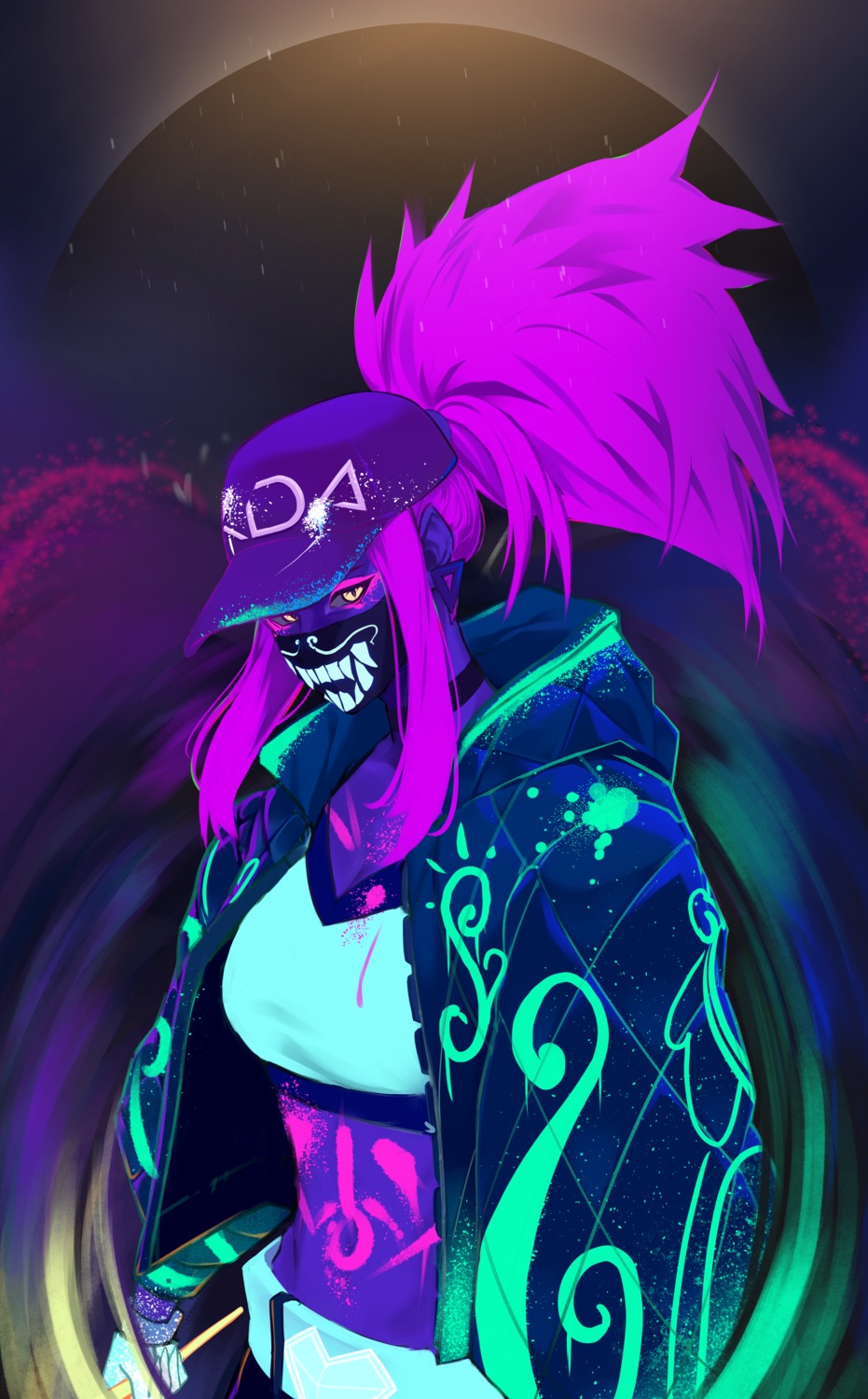 akali, cleavage, league_of_legends, llecrepyh, tattoo