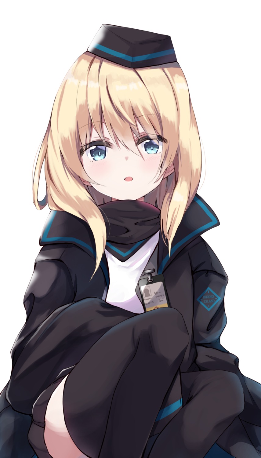 amano_(els573), arknights, durin_(arknights), skirt_lift, thighhighs