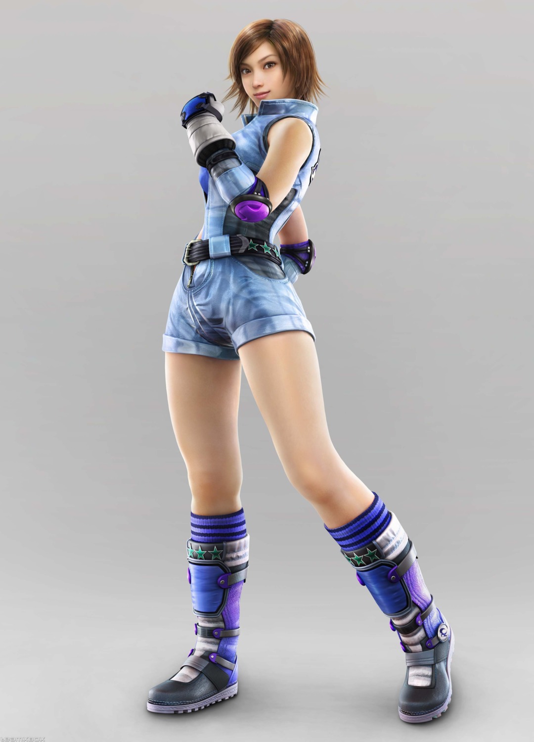 cg, kazama_asuka, tekken, watermark