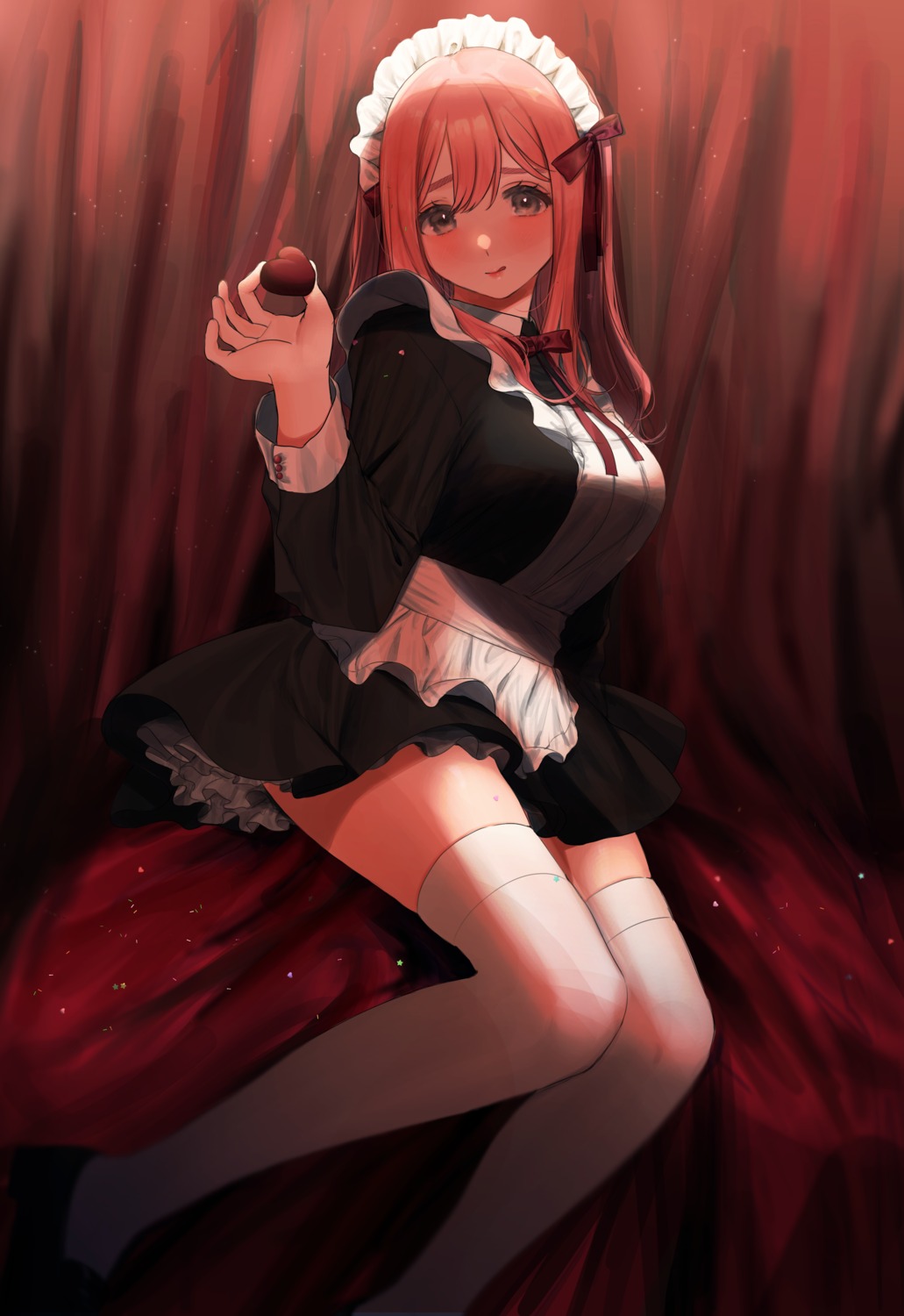maid, skirt_lift, thighhighs, youichi_(45_01)