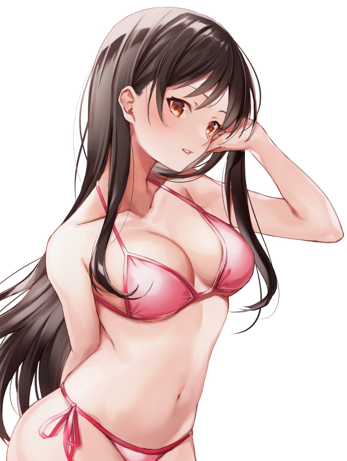 bikini, cleavage, hachiroku_(hatirokusann86), ichinose_chizuru, kanojo_okarishimasu, swimsuits