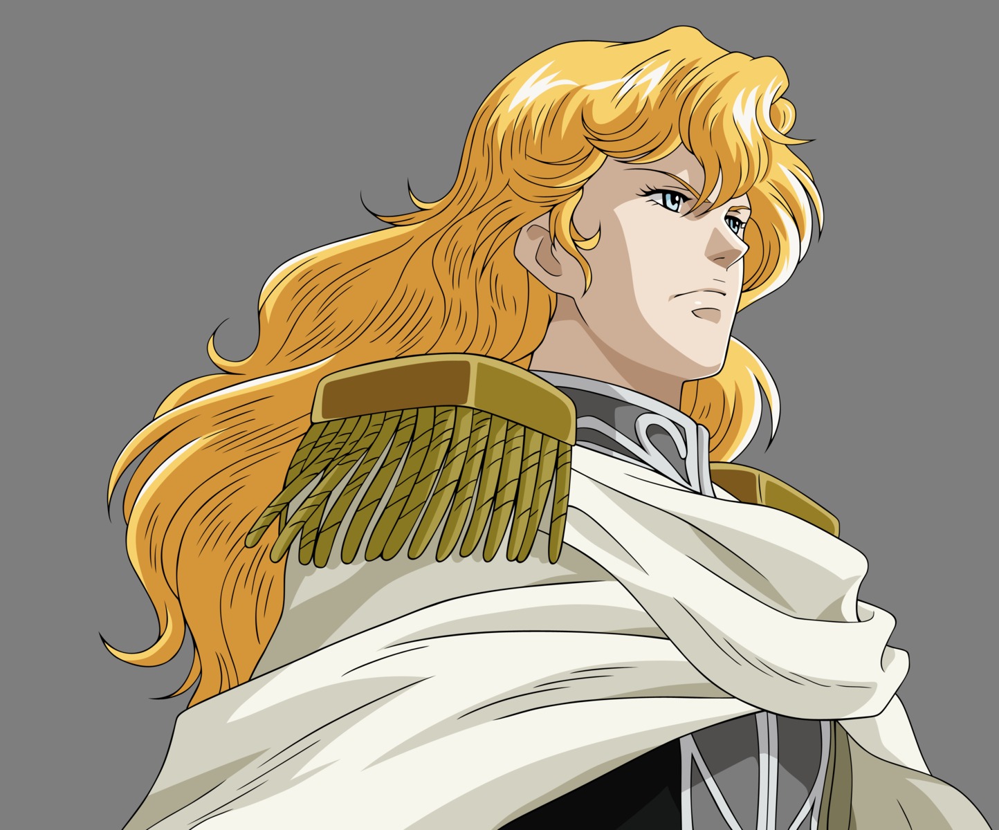 ginga_eiyuu_densetsu, male, reinhard_von_lohengramm, transparent_png, vector_trace