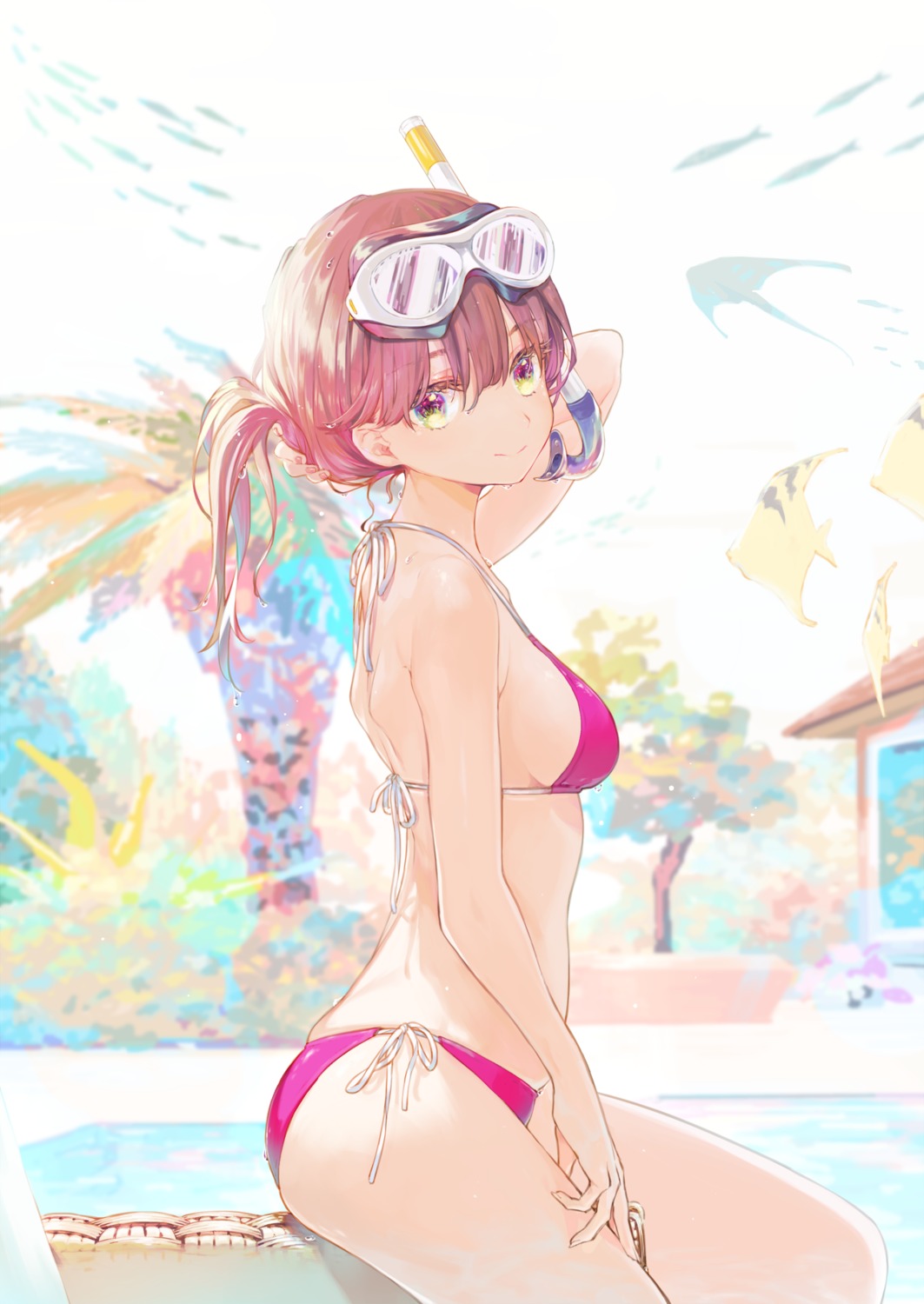 amana_(pocketkey), bikini, swimsuits