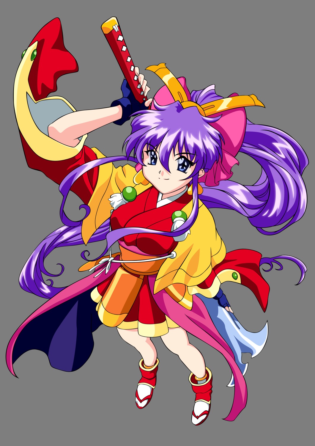 dancing_blade, momohime, momotenshi, takemoto_yasuhiro, transparent_png, vector_trace