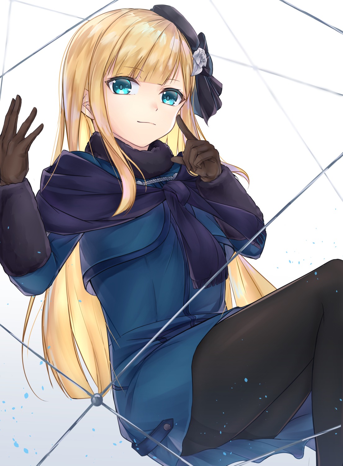 dress, lord_el-melloi_ii-sei_no_jikenbo, nattsu_(nattu888_8), pantyhose, reines_el-melloi_archisorte, skirt_lift