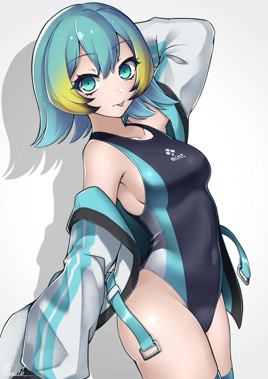 paravene, swimsuits, thighhighs