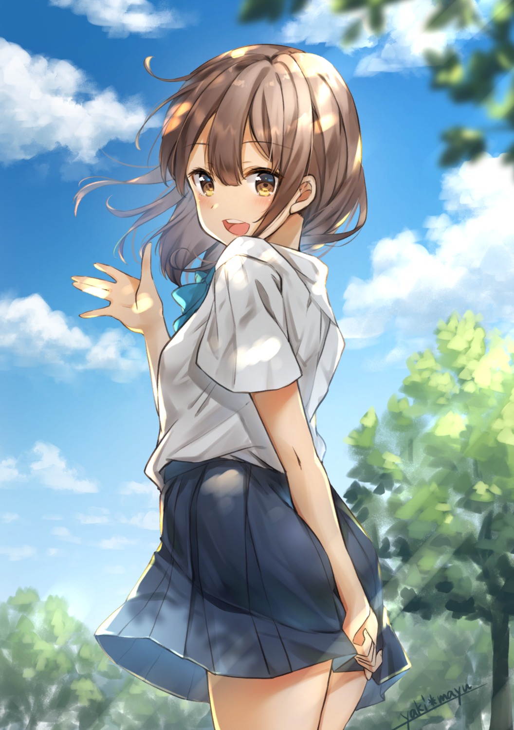 ass, seifuku, yaki_mayu