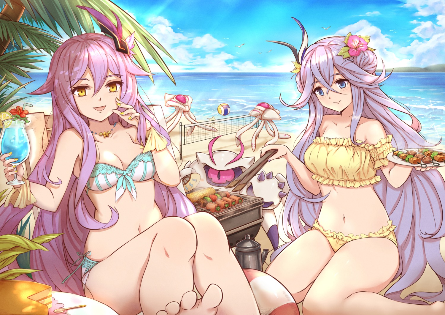 benghuai_xueyuan, bikini, honkai_impact, sirin, swimsuits, yougen_kitsune