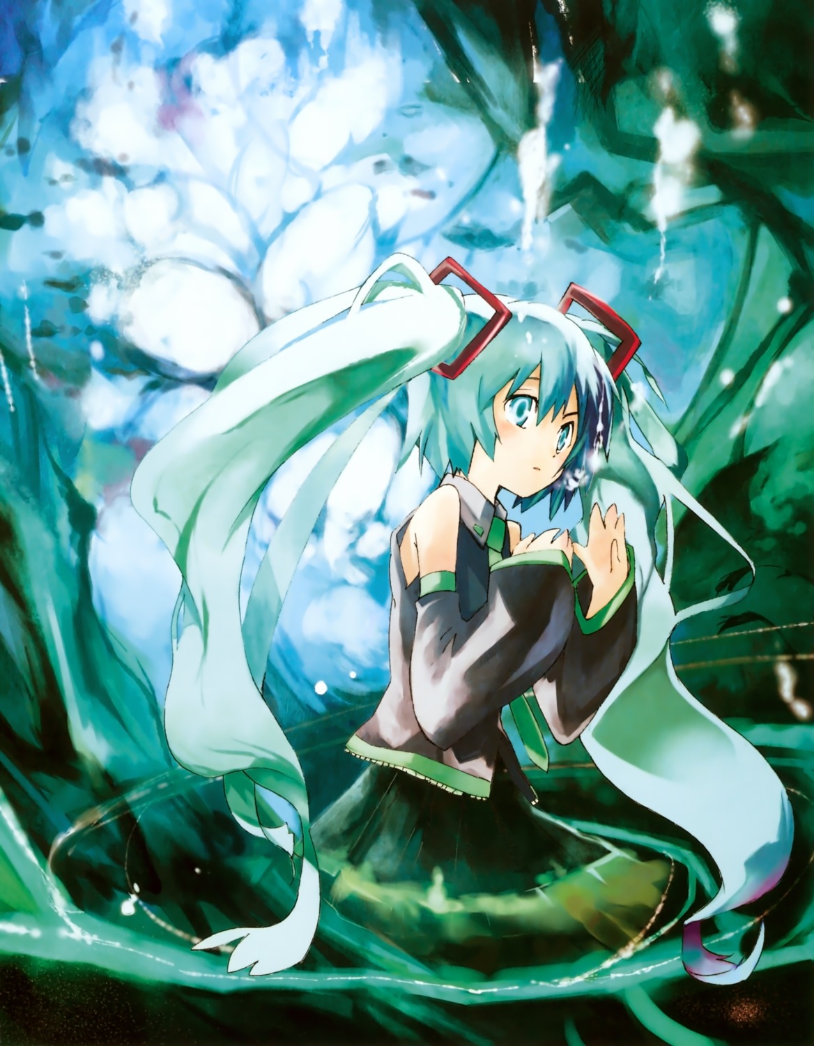 asaki, hatsune_miku, vocaloid