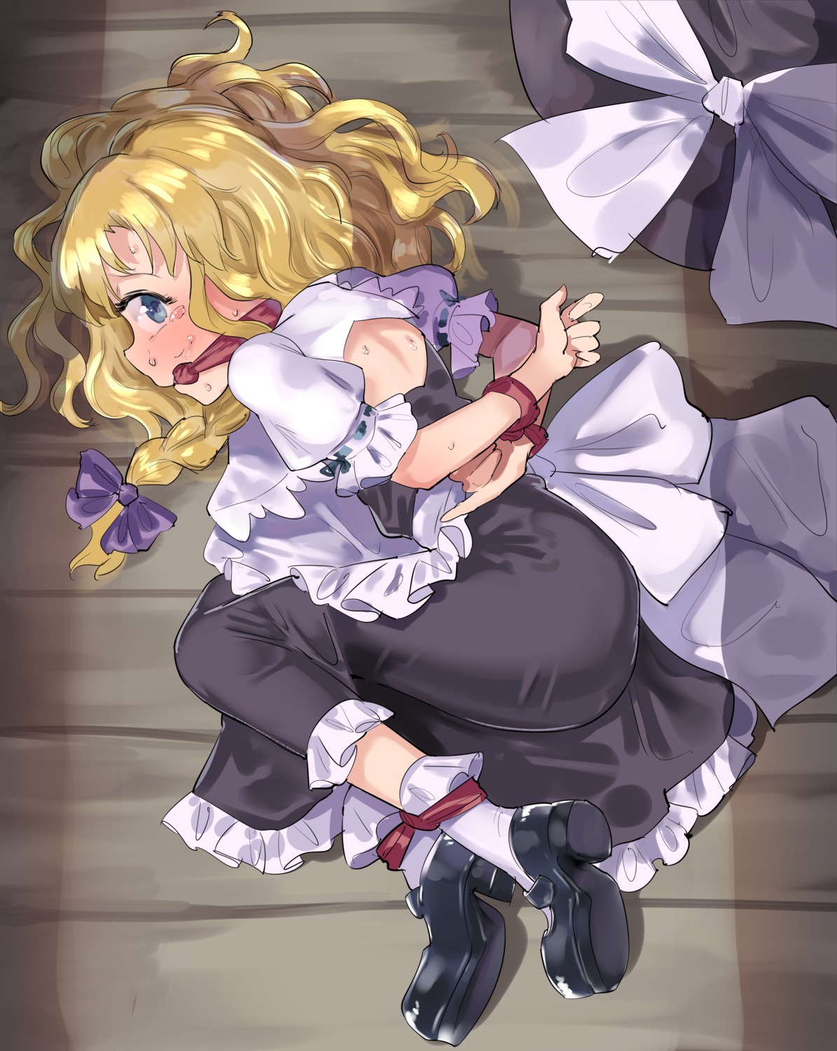 bondage, gunnjou_yosio, kirisame_marisa, touhou