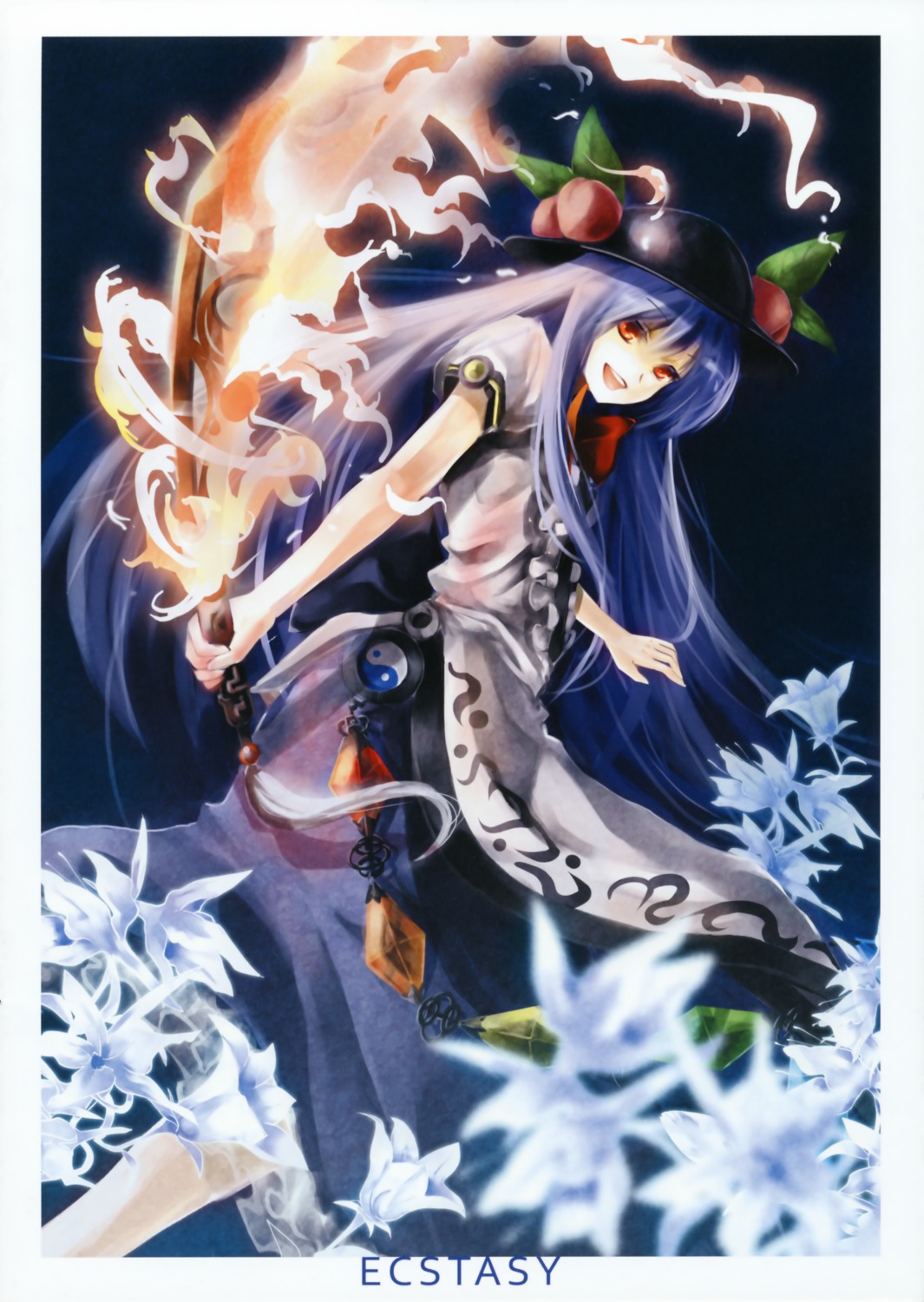 fixme, hinanawi_tenshi, labeloport, touhou, tsurukame
